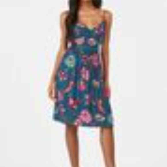 JustFab Dresses & Skirts - Strappy Fit And Flare Dress